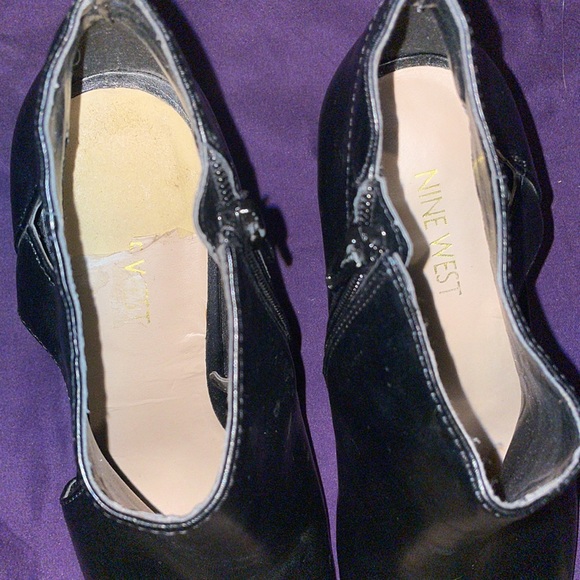 Nine West open toe bootie heels - Picture 4 of 4